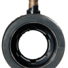 Radice Zwevend rubber binnenlager met waterinlaat, Ø25mm & koker Ø39mm - ALLPA