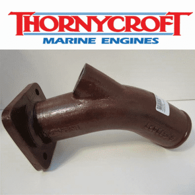 Uitlaat injectie bocht Thornycroft T90 T108 & BMC 1500 Captain - Thornycroft / BMC