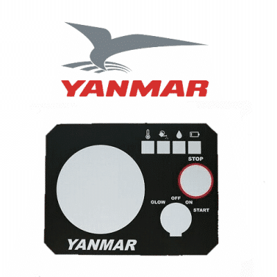 Dashboard sticker Yanmar 129271-91120E