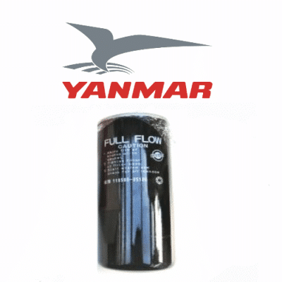 Oliefilter Yanmar 119593-35100 - YANMAR
