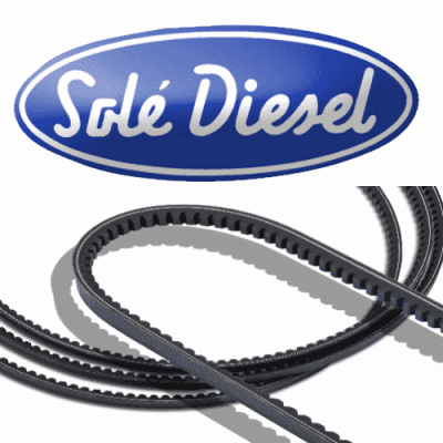 Solé Alternator Belt Deutz - Belt Type SPAX 1060 - Sole