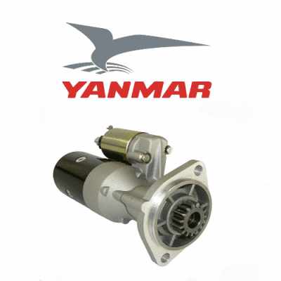 Startmotor Yanmar 171008-77010 - 3JH en 4JH serie