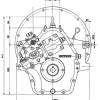 Technodrive hydraulische Keerkoppeling TM265A  Red. 2.09:1 - ALLP