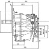 Technodrive hydraulische keerkoppeling TM345  R=2.00:1 - ALLP