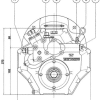 Technodrive hydraulische keerkoppeling TM345A R=2.00:1 - ALLP