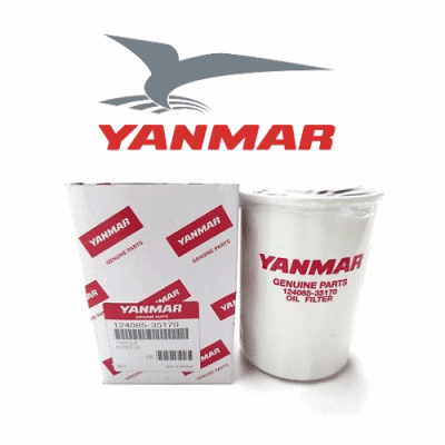 Oliefilter Yanmar 124085-35170 - YANMAR