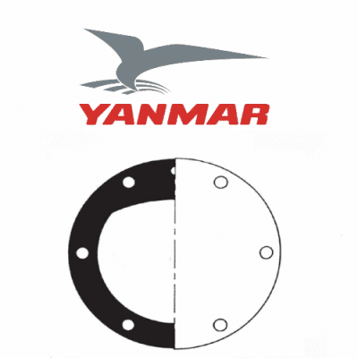 Deksel waterpomp Yanmar 104211-42080 - 2GM, 3GM en 3HM serie - YANMAR