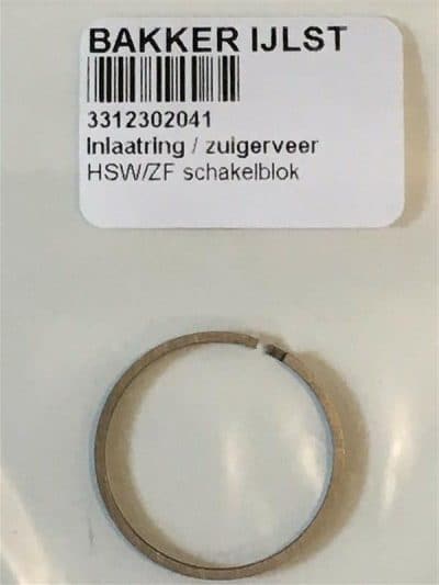 Inlaatring - zuigerveer HSW - ZF 3312302042 - 3312302041