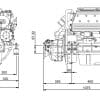 Mini 74 Solé Scheepsmotor met TM345  2.00:1 - Sole
