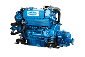 Solé Scheepsdieselmotor Mini 55 TURBO met Technodrive keerkoppeling TMC260, reductie 2.47:1 - Sole