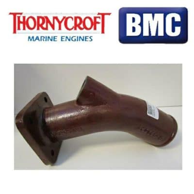Uitlaat injectiebocht Thornycroft T90 T108 & BMC 1500 Captain 54008949 - geleverd in staal! - Thornycroft / BMC