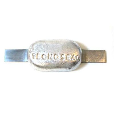 Aluminium anode Technoseal 0,5kg met lasstrip - Technoseal