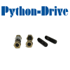 Tapeinden set Python Drive 4  en 5  flens