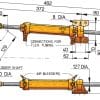 VETUS hydraulische cilinder voor 8 mm leiding (kunststof) - Vetus