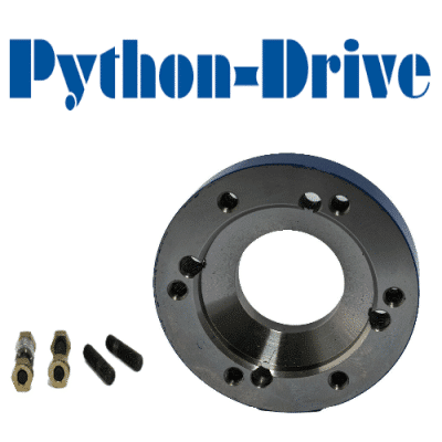 Adapterflens Python P30, P60, P80 - 4  Yanmar - Python Drive