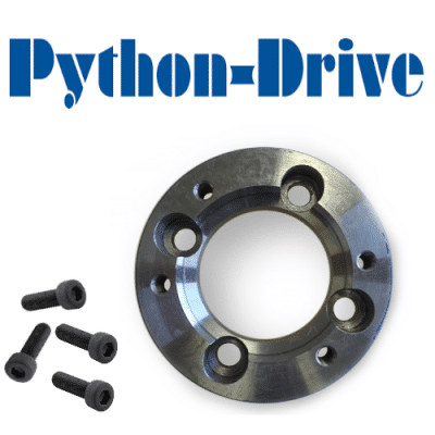 Adapterflens Python P30, P60, P80 - 4  Paragon - Python Drive