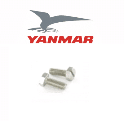 Boutjes (4st) waterpompdeksel Yanmar 119574-42580-4 - YANMAR