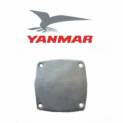Waterpomp deksel Yanmar 129470-42520 - 3JH en 4JH serie - YANMAR