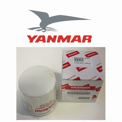 Oliefilter Yanmar 1GM-2GM-3GM - 119305-35170 - IJlst