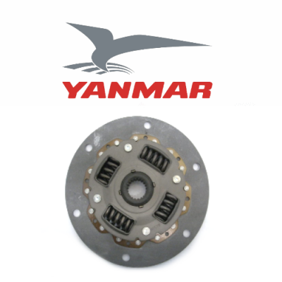 Demperplaat 170mm Yanmar 177070-03501 met KM2 en KM3 fijne vertanding - YANMAR