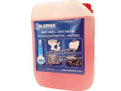 Antivries 5l van Talamex voor drinkwater, toilet en motor. Biologisch afbreekbaar. - TALAMEX