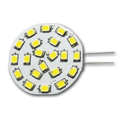 LED G4 10-30V - 3W warm wit 21 LEDS side pin - Hollex