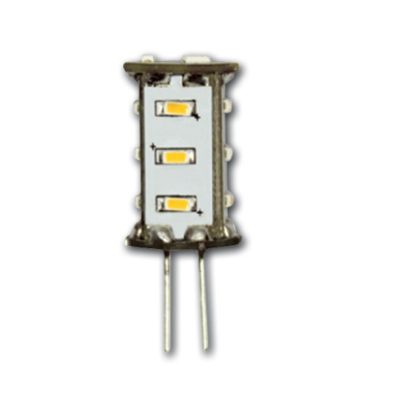 LED G4 10-30V - 1,3W warm wit 15 LEDS back pin - Hollex