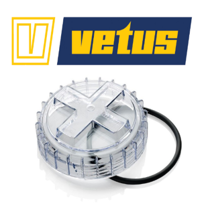 Deksel en o-ring voor Vetus koelwaterfilter FTR330 - FTR3301 - Vetus