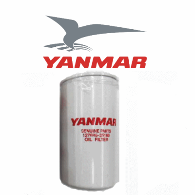 Oliefilter Yanmar 127695-35180 (Old 127695-35160) - YANMAR
