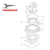 Band 236 saildrive manchet Yanmar 196420-02740 - YANMAR