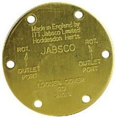 Jabsco Deksel messing 010 - 29305-0000