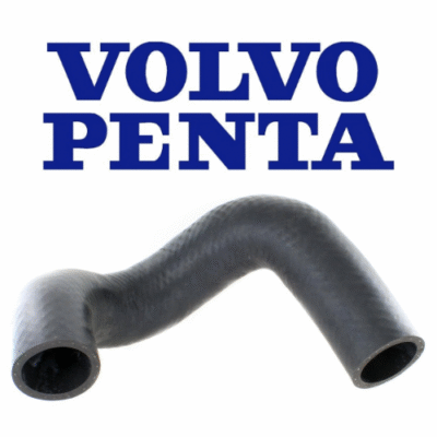 Rubber slang tussen circulatiepomp en warmtewisselaar Volvo Penta 2010, 2020, 2030 en 2040 - 3580527