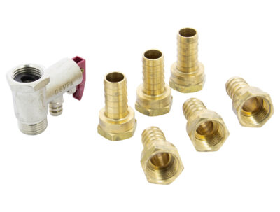 Aansluitset voor Vetus WHT dubbel spiraal boilers