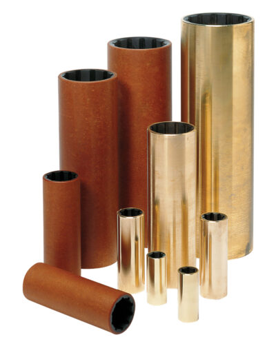 VETUS watergesmeerde rubberlagermet messing mantel 50mm x 70mm x 200mm - RL5070