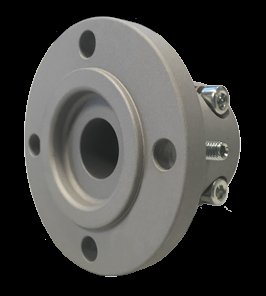 Stalen klemflens met centreerrand, Ø25mm-as, center (F) Ø50mm, steek (I) Ø78mm (Yanmar)
