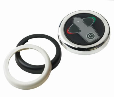 Vetus boegschroefpaneel met drukknoppen en tijdsvertraging, rond 52mm - BPSR