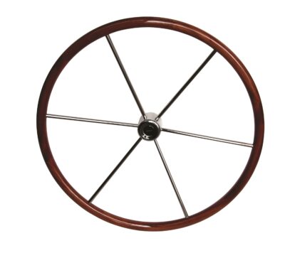 VETUS stuurwiel met mahoniehouten hoepel, 710 mm, inclusief kap - KW71