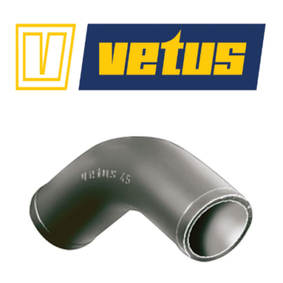 Vetus Kunststof slangverbinding Ø 60 mm. - SLVBG 60 - 120 graden
