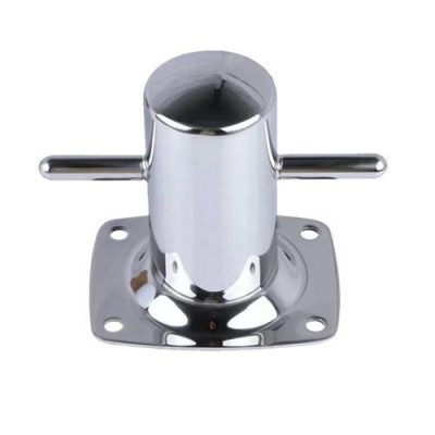 Hollex bolder op plaat 80mm rvs316