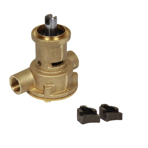 Johnson zelfaanzuigende bronzen koelwaterpomp - impellerpomp F35B-9 (Volvo, BMW, Farymann)