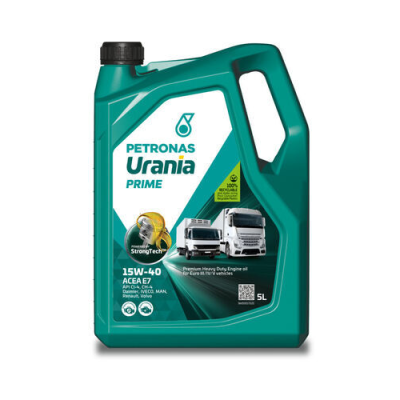 Motorolie mineraal 15W40 - 5 liter Petronas voor Vetus, Sole, Mercedes, DAF, Peugeot, Yanmar, Volvo